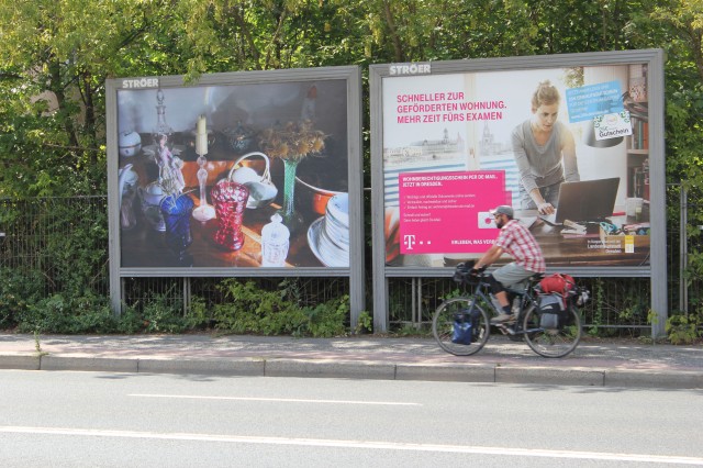 © Renate Egger. Memory collection III, 2005. Dresden Public Art View. International Billboard Exhibition. Dresden, Germany 2014